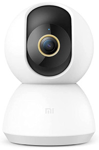 Xiaomi Mi 360° Cámara de seguridad para el hogar 2K, Mi Smart IP Cámara 2K 360 ángulo video CCTV WiFi visión nocturna inalámbrica cámara de vigilancia monitor de bebé, blanco