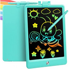 Tableta de escritura LCD de 8.5 pulgadas, tablero de dibujo colorido, almohadilla de garabatos de escritura, tablas de garabatos portátiles, juguetes educativos
