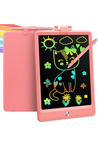 Tableta de escritura LCD de 8.5 pulgadas, regalos para niños y niñas, tablero de dibujo colorido, almohadilla de escritura para garabatos, tablas de garabatos portátiles, juguetes educativos