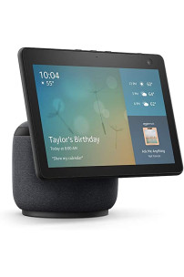 Echo Show 10 (3ª generación) | Pantalla inteligente HD con movimiento y Alexa | Negro