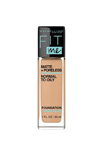 Maybelline Fit Me - Maquillaje de base líquida mate y antiporos, 228 bronceado claro