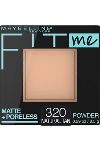 Maybelline New York Fit Me Mate + maquillaje en polvo sin poros, Total 1