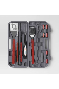 Juego de herramientas para barbacoa de acero inoxidable de 17 piezas - Room Essentials™