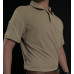 Camiseta Polo de manga corta semiformal color Arena marca USA