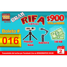 Boleto 016